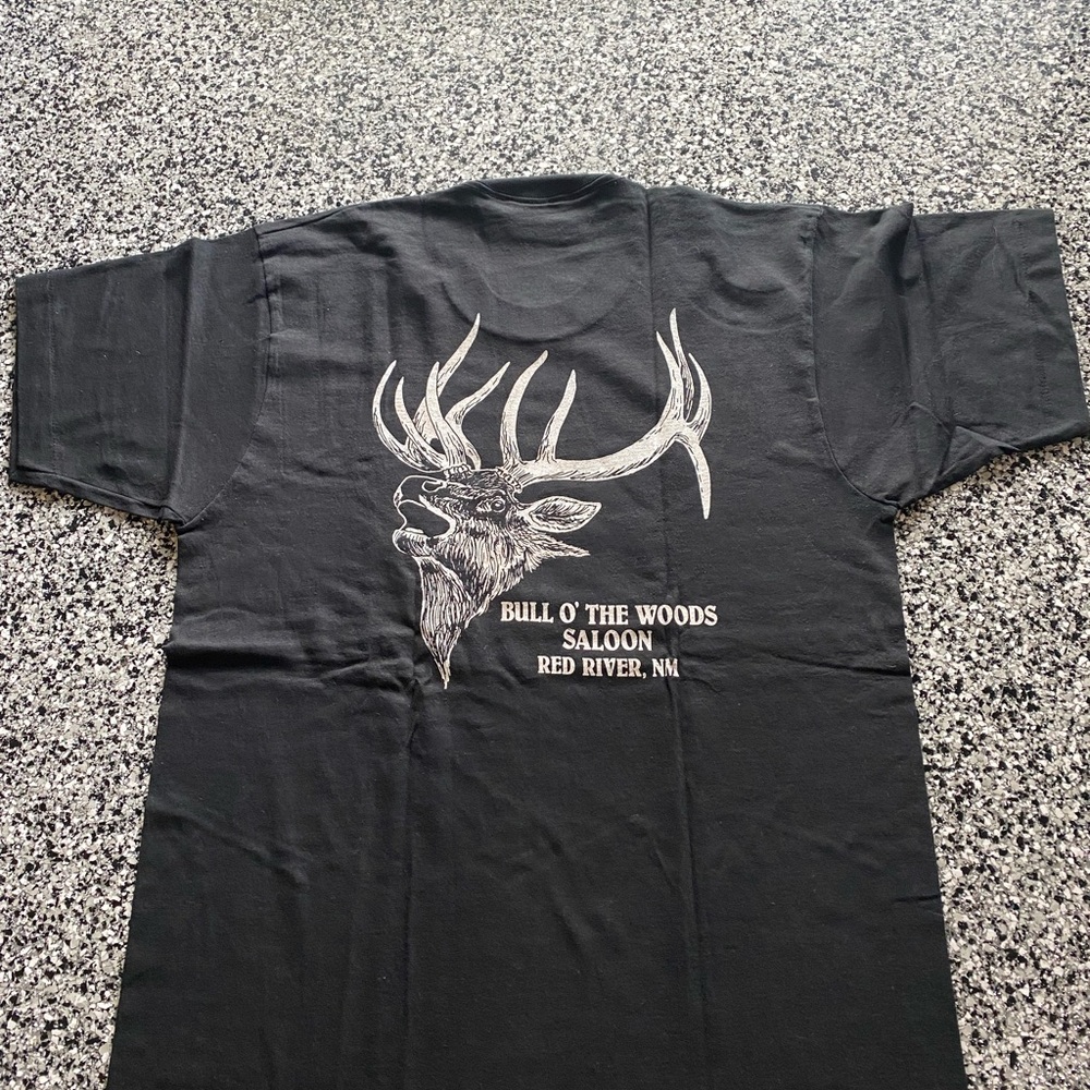 1990 8th Annual Memorial Day Run Black T-Shirt View 5